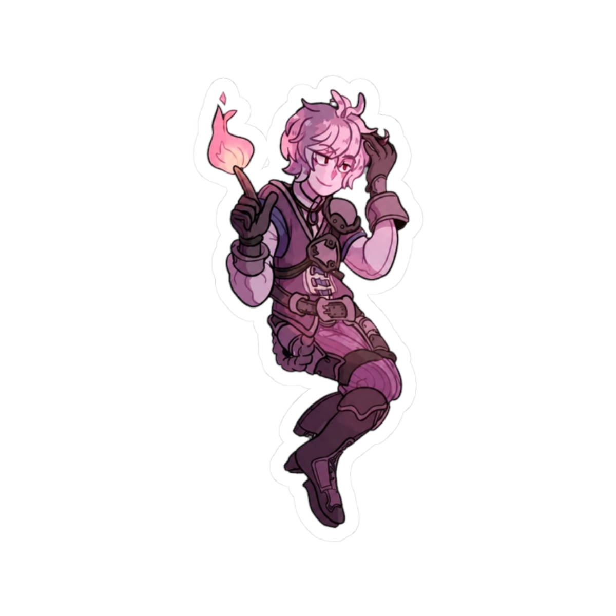 Kliff Fire emblem Sticker - alternate angle 3, merchandise