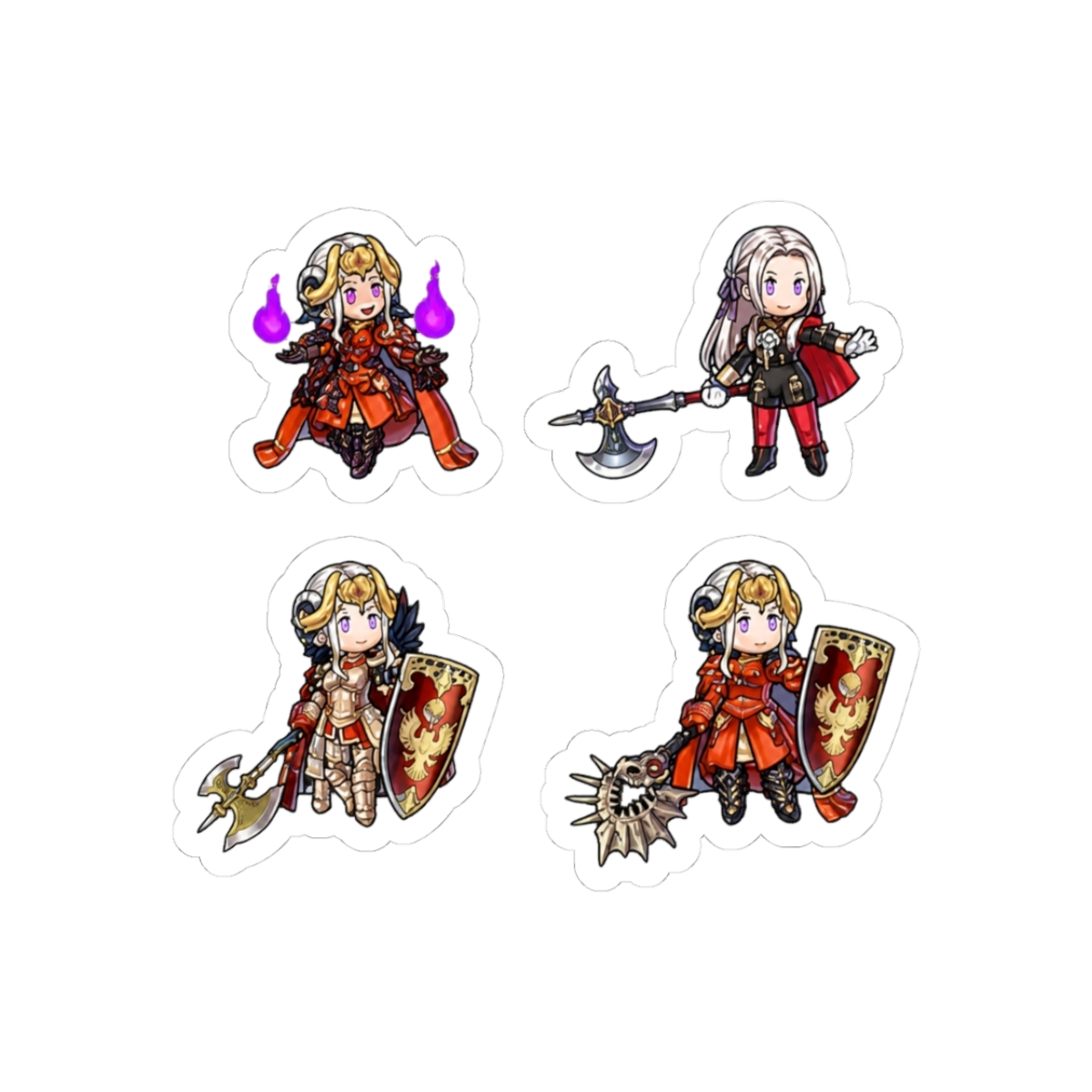 Fire Emblem Three Houses Heroes Edelgard Sprites