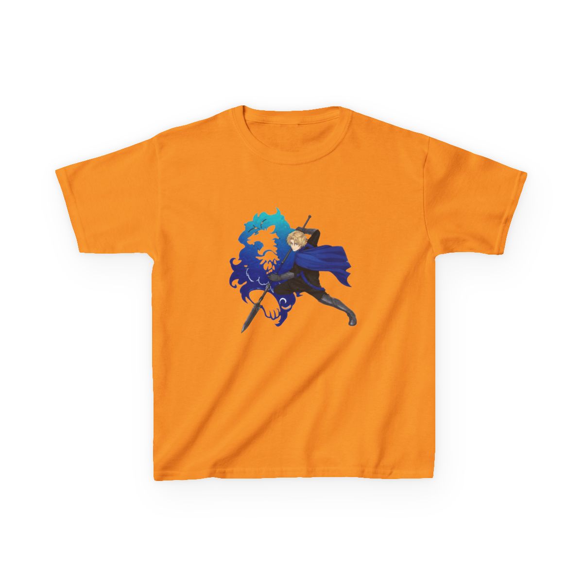 Dimitri Fire Emblem Kids T-Shirt - alternate angle 4, merchandise