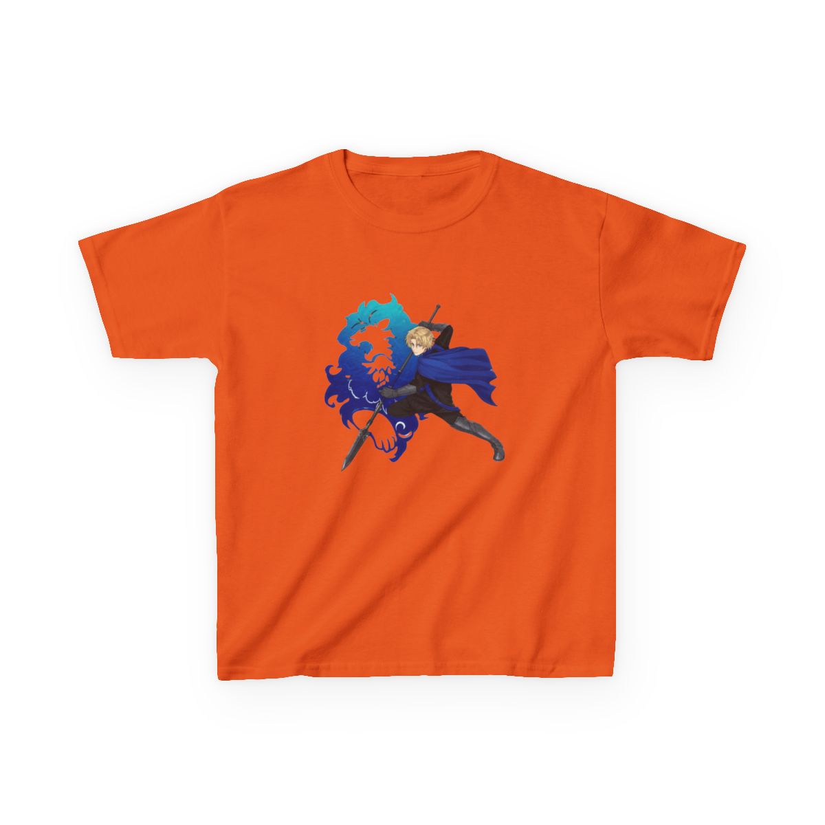 Dimitri Fire Emblem Kids T-Shirt - alternate angle 5, merchandise