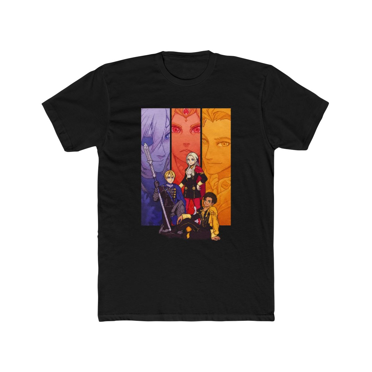 Fire Emblem Three Houses Baseball T Shirt - alternate angle 3, merchandise