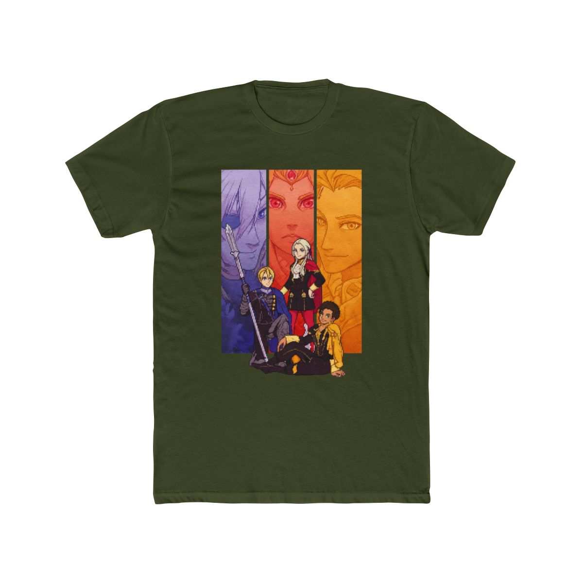 Fire Emblem Three Houses Baseball T Shirt - alternate angle 5, merchandise